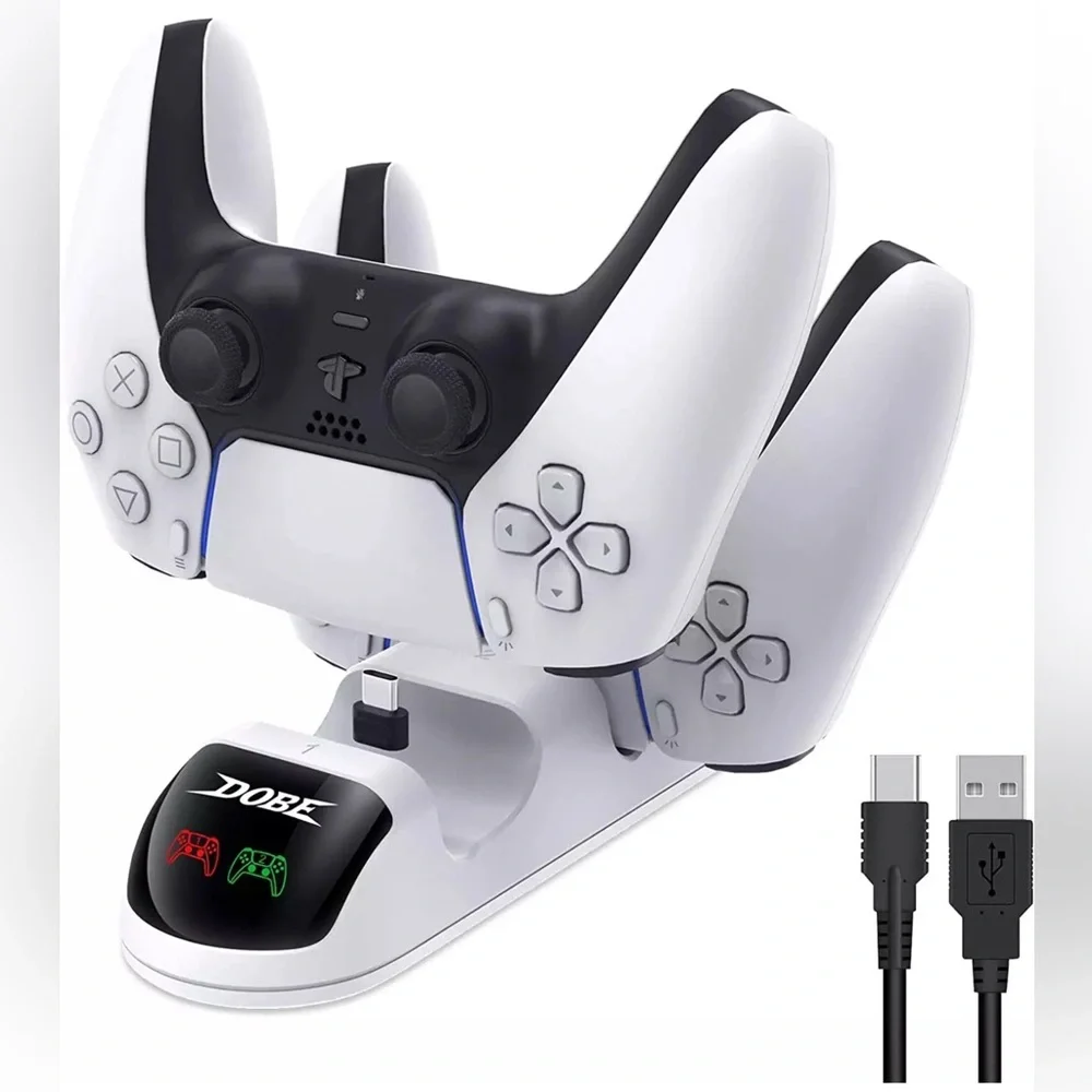 🔥🔥Dobe Charging Dock Compatible For (PS5) Playstation 5 Controller